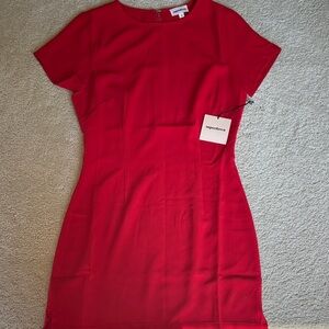 Superdown Vibrant Red Mini Dress